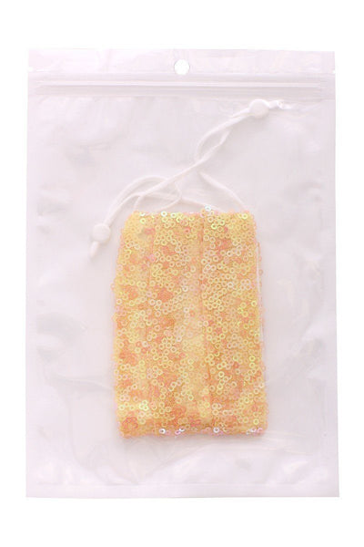 3d Sequin Fashion Facemask - Deals Kiosk