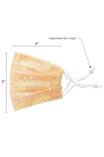 3d Sequin Fashion Facemask - Deals Kiosk