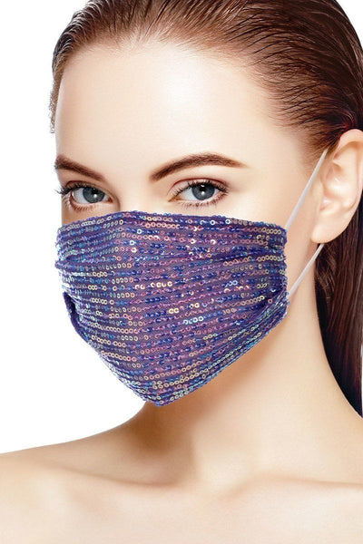 3d Sequin Fashion Facemask - Deals Kiosk