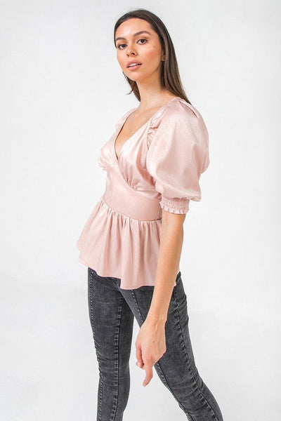 A Solid Sateen Top - Deals Kiosk