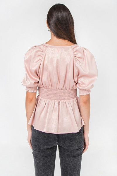 A Solid Sateen Top - Deals Kiosk