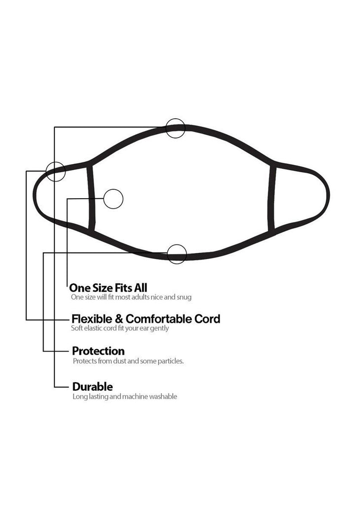 3d Sequin Fashion Graphic Printed Face Mask Unisex Adult - Deals Kiosk