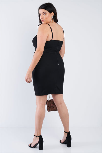 Plus Size Mini Sweetheart Dress - Deals Kiosk