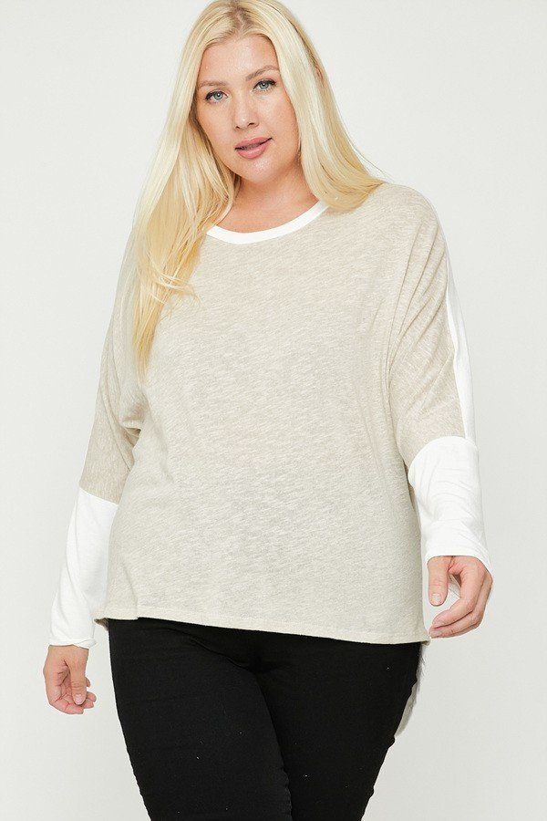 Contrast-color Block Top - Deals Kiosk