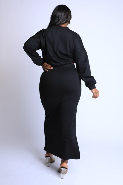 Maxi Skirt Lounge Set - Deals Kiosk