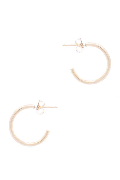 Metal Heart Hoop Earring - Deals Kiosk