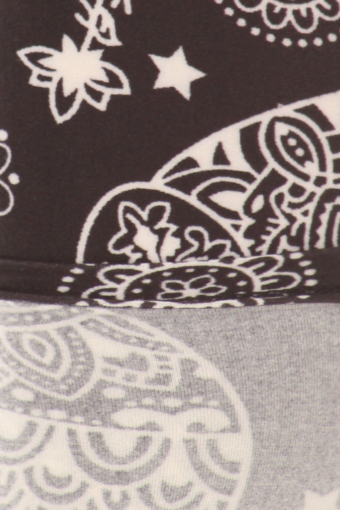 Plus Size Elephant Print, Full Length Leggings In A Slim Fitting Style With A Banded High Waist - Deals Kiosk