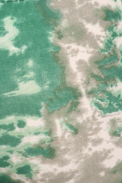 Plus Size Tie Dye Print, Full Length Leggings In A Fitted Style With A Banded High Waist - Deals Kiosk