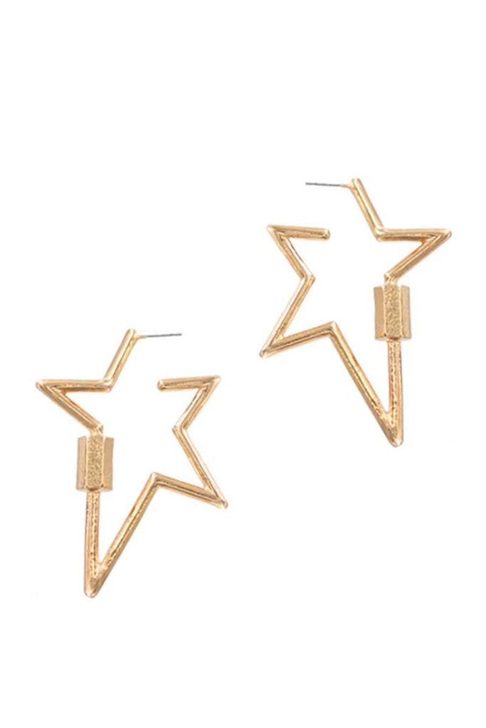 Metal Star Earring - Deals Kiosk