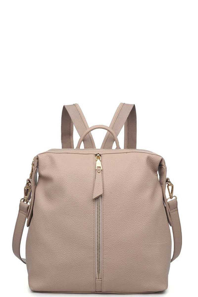 Kenzie Faux Leather Backpack - Deals Kiosk
