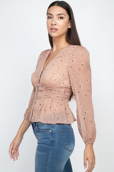 Paint Splatter Button Down - Deals Kiosk