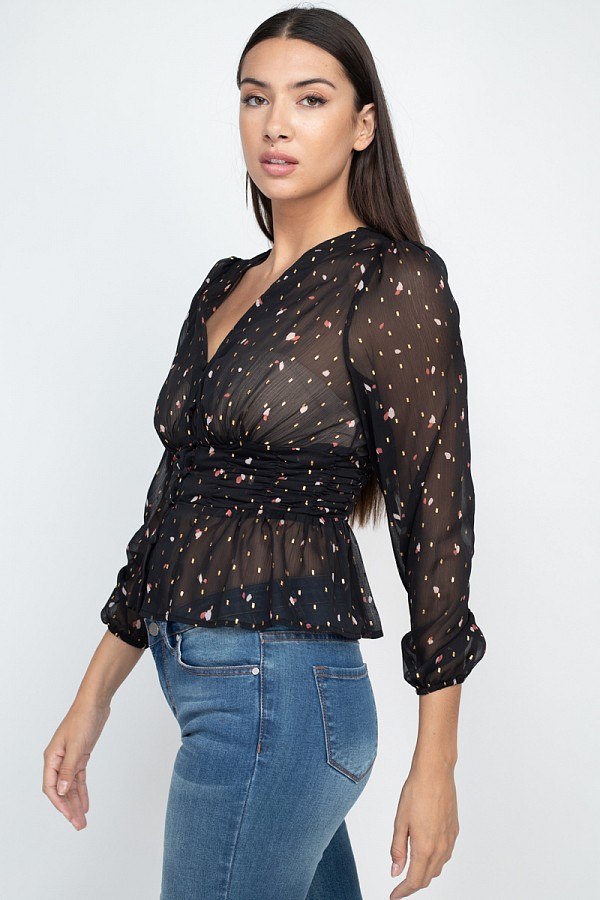 Paint Splatter Button Down - Deals Kiosk