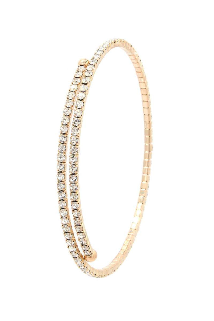 Flexible Rhinestone Bracelet - Deals Kiosk