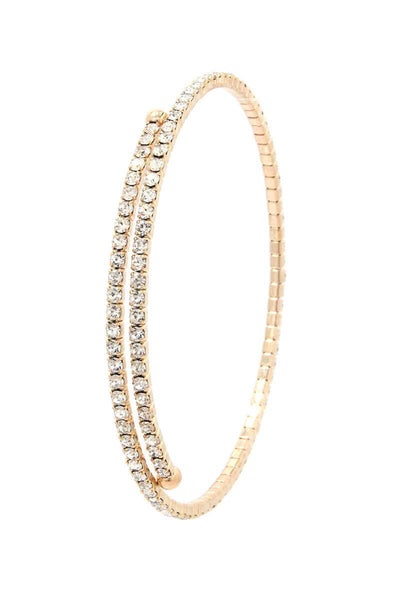 Flexible Rhinestone Bracelet - Deals Kiosk