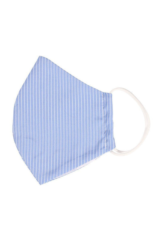 Cotton Stripe 3d Reusable Face Mask - Deals Kiosk