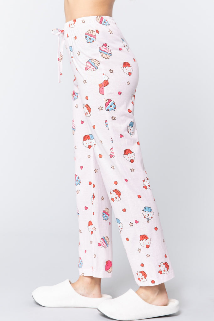 Cupcake Print Cotton Pajama - Deals Kiosk