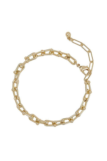Metal Unique Chain Bracelet - Deals Kiosk
