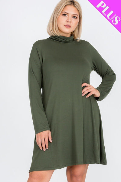 Plus Size Flare Dress - Deals Kiosk