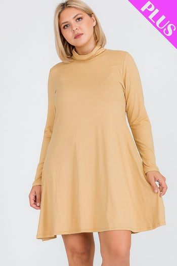 Plus Size Flare Dress - Deals Kiosk