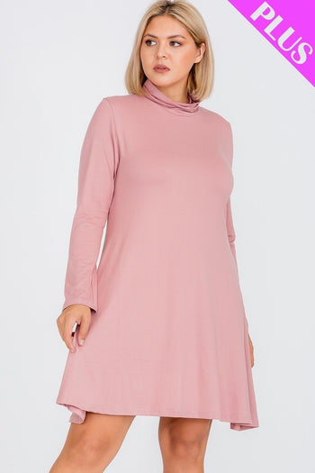 Plus Size Flare Dress - Deals Kiosk