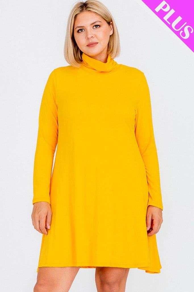 Plus Size Flare Dress - Deals Kiosk