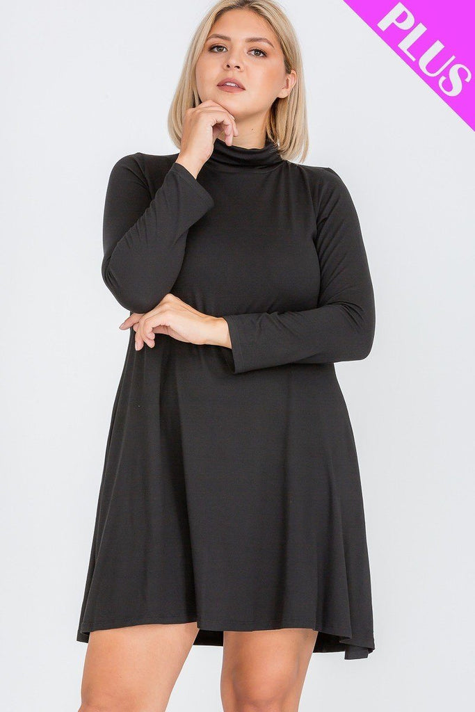 Plus Size Flare Dress - Deals Kiosk