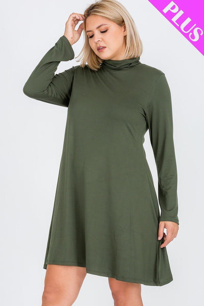 Plus Size Flare Dress - Deals Kiosk