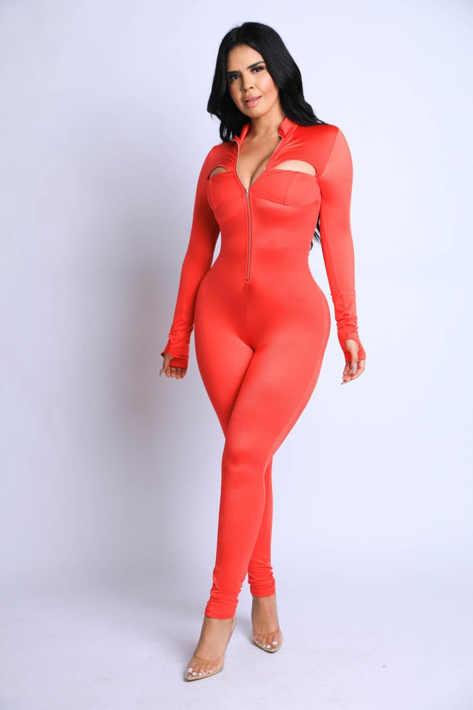 Peekaboo Jumpsuit - Deals Kiosk