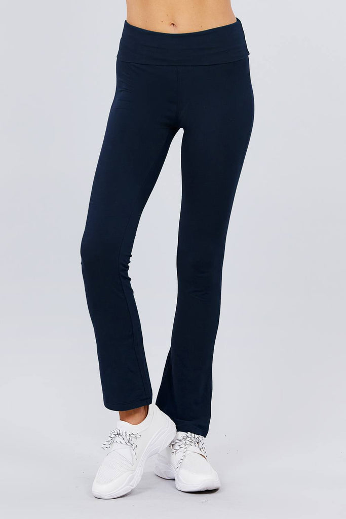 Banded Waist Yoga Pants - Deals Kiosk