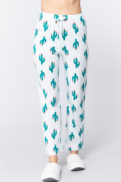 Cactus Print Cotton Pajama - Deals Kiosk