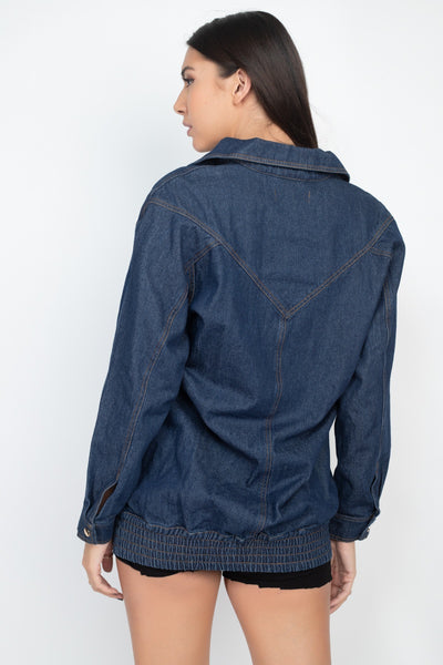 Long Denim Jacket - Deals Kiosk