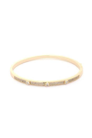 Cubic Zirconia Encrusted Bracelet - Deals Kiosk