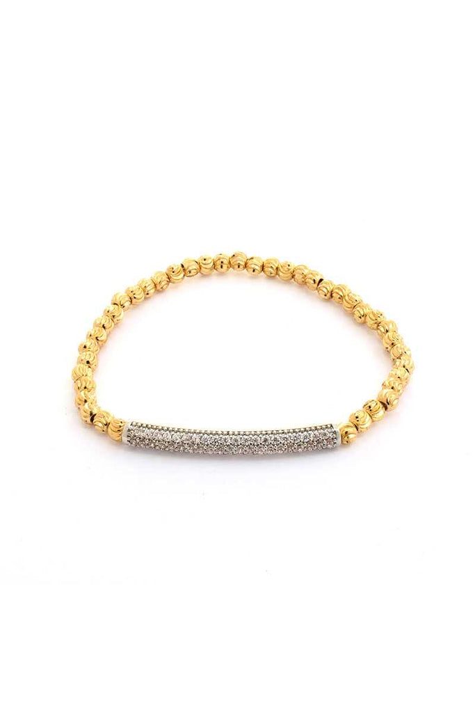 Metal Ball Bead Stretch Bracelet - Deals Kiosk