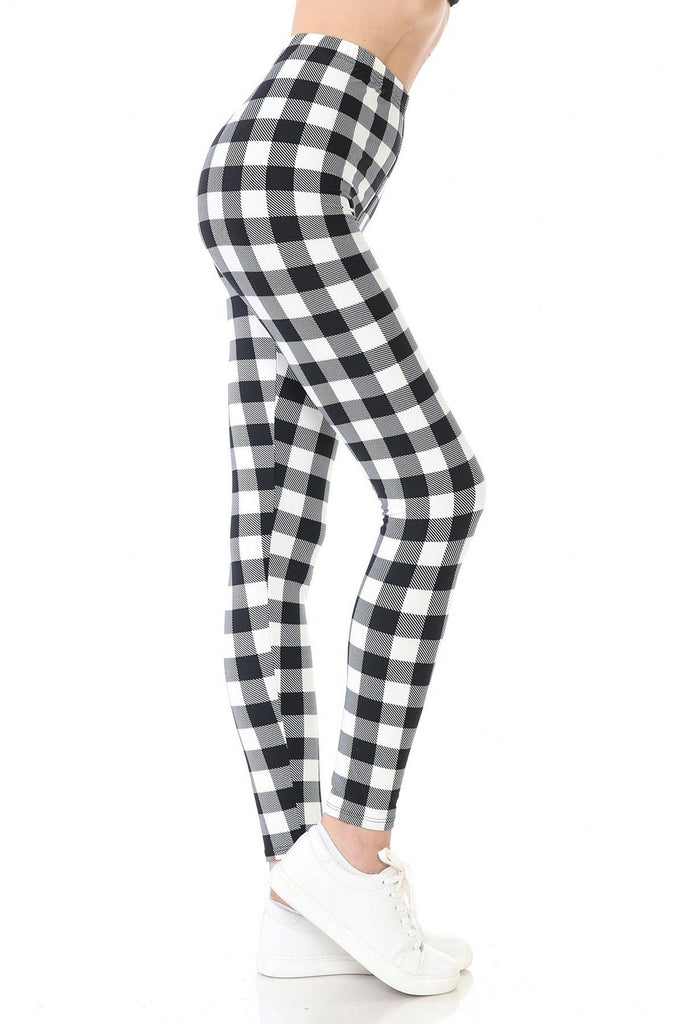 Multi Printed, High Waisted, Leggings With An Elasticized Waist Band - Deals Kiosk