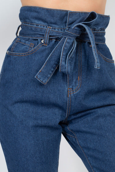 Paper Bag Denim Jeans - Deals Kiosk