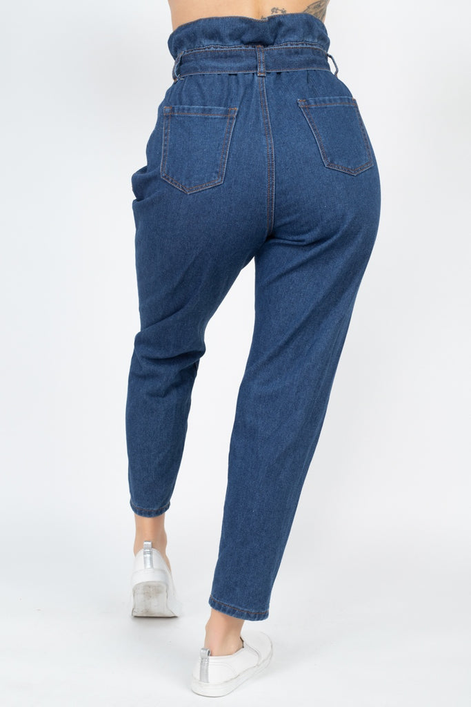 Paper Bag Denim Jeans - Deals Kiosk