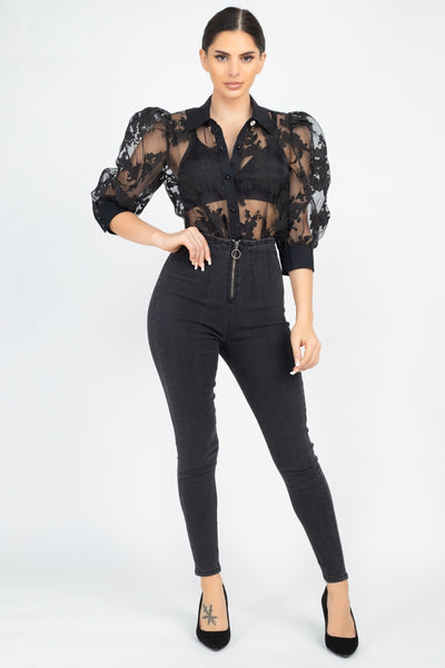 High Waist Denim Jeans - Deals Kiosk