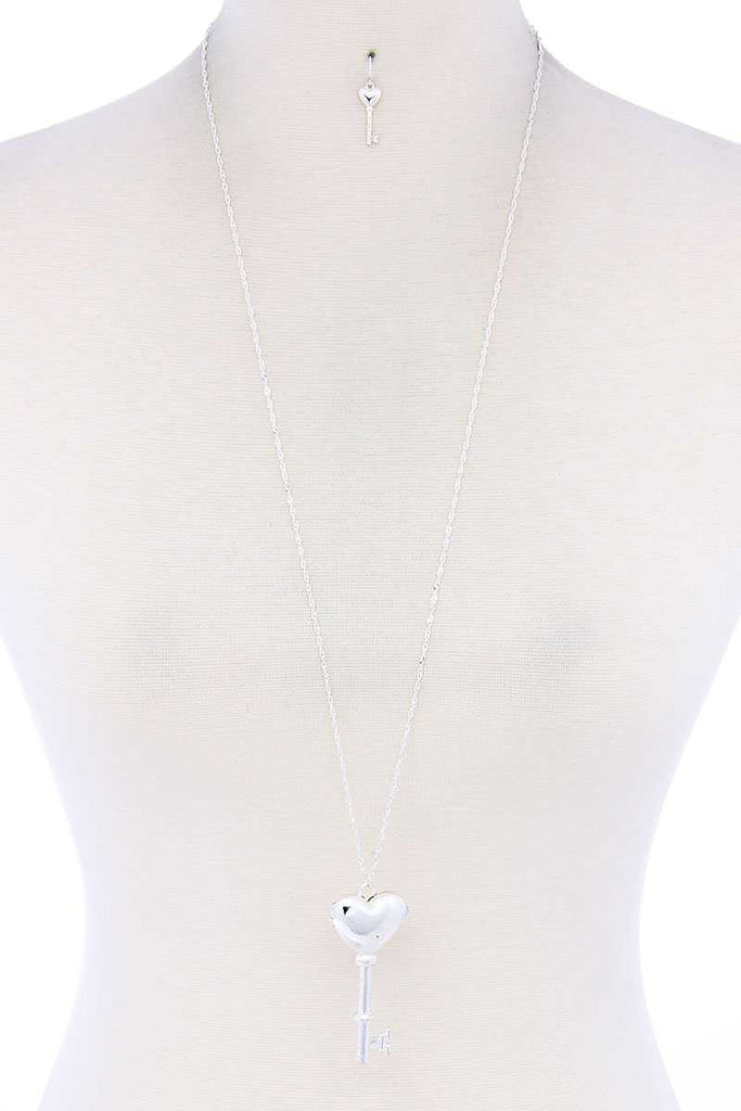 Break Apart Heart Pendant Necklace - Deals Kiosk