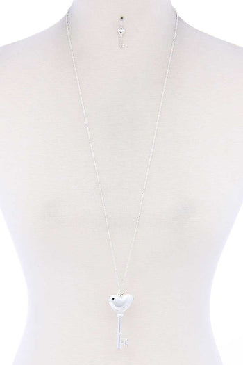 Break Apart Heart Pendant Necklace - Deals Kiosk