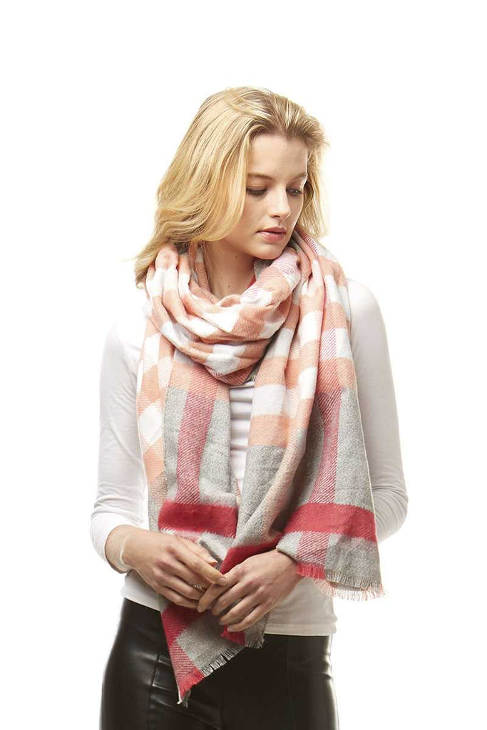 Plaid Oblong Scarf - Deals Kiosk