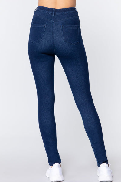 Knit Denim Jeggings - Deals Kiosk