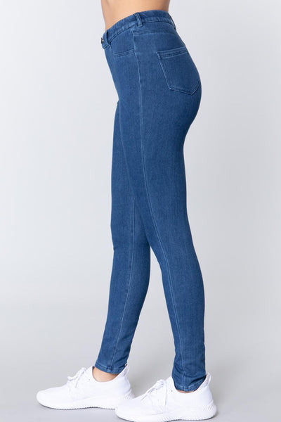 Knit Denim Jeggings - Deals Kiosk