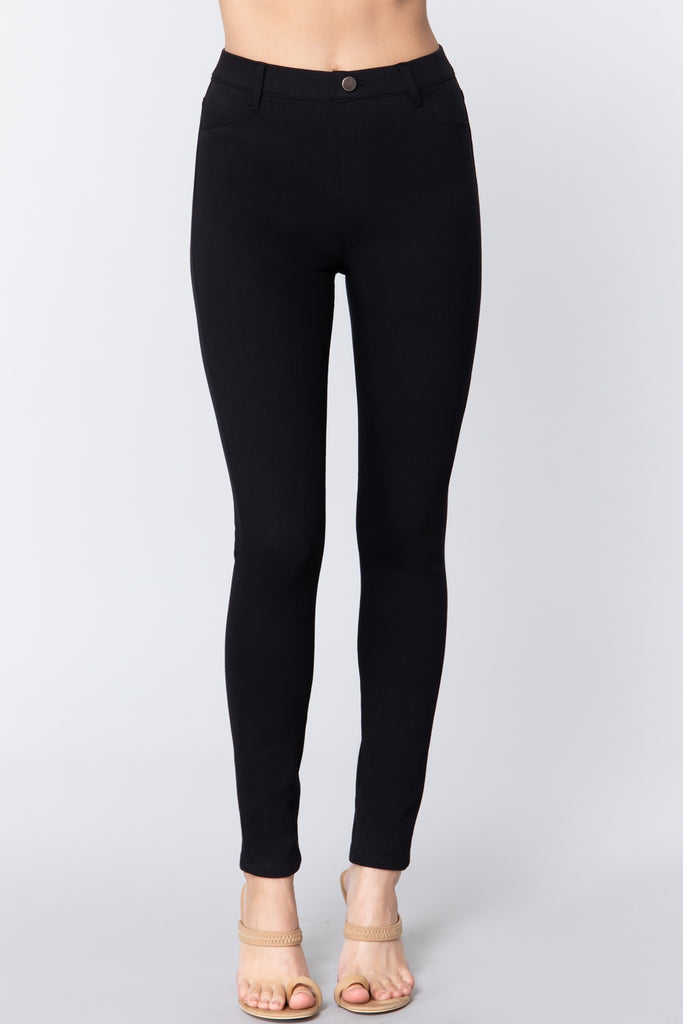 Knit Twill Jeggings - Deals Kiosk