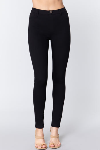 Knit Twill Jeggings - Deals Kiosk