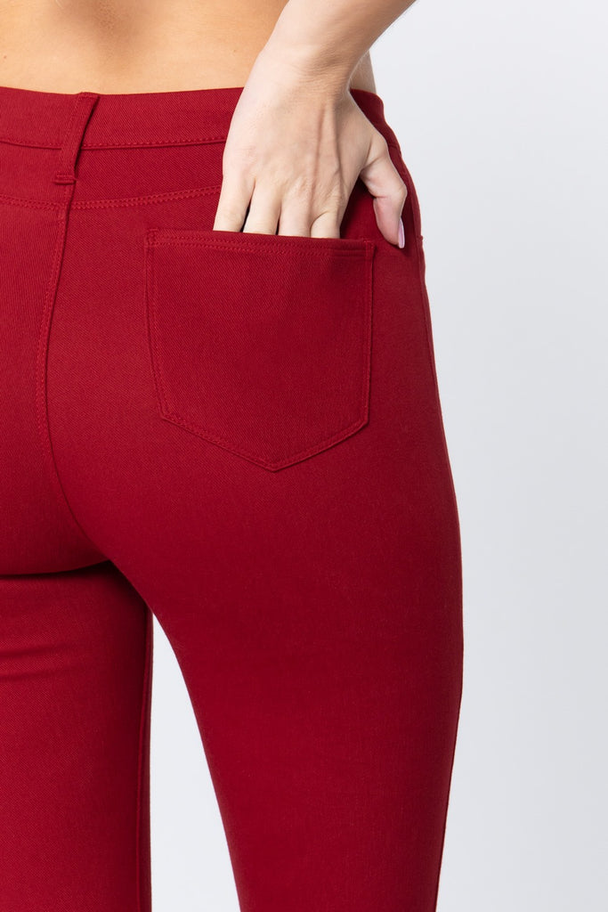 Knit Twill Jeggings - Deals Kiosk