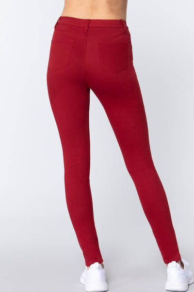 Knit Twill Jeggings - Deals Kiosk