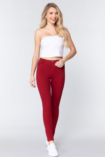 Knit Twill Jeggings - Deals Kiosk