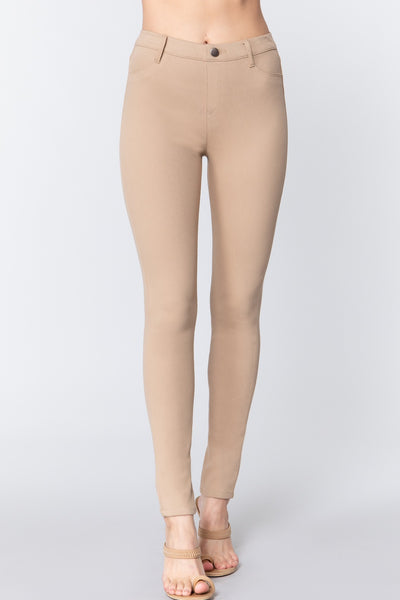 Knit Twill Jeggings - Deals Kiosk