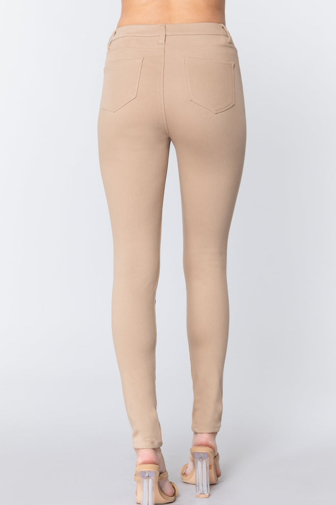 Knit Twill Jeggings - Deals Kiosk