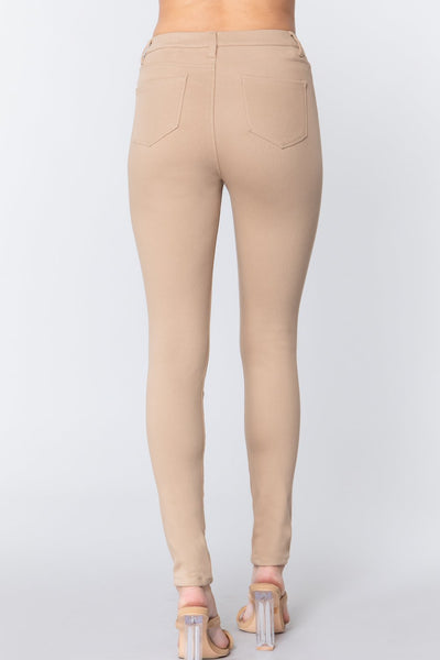 Knit Twill Jeggings - Deals Kiosk